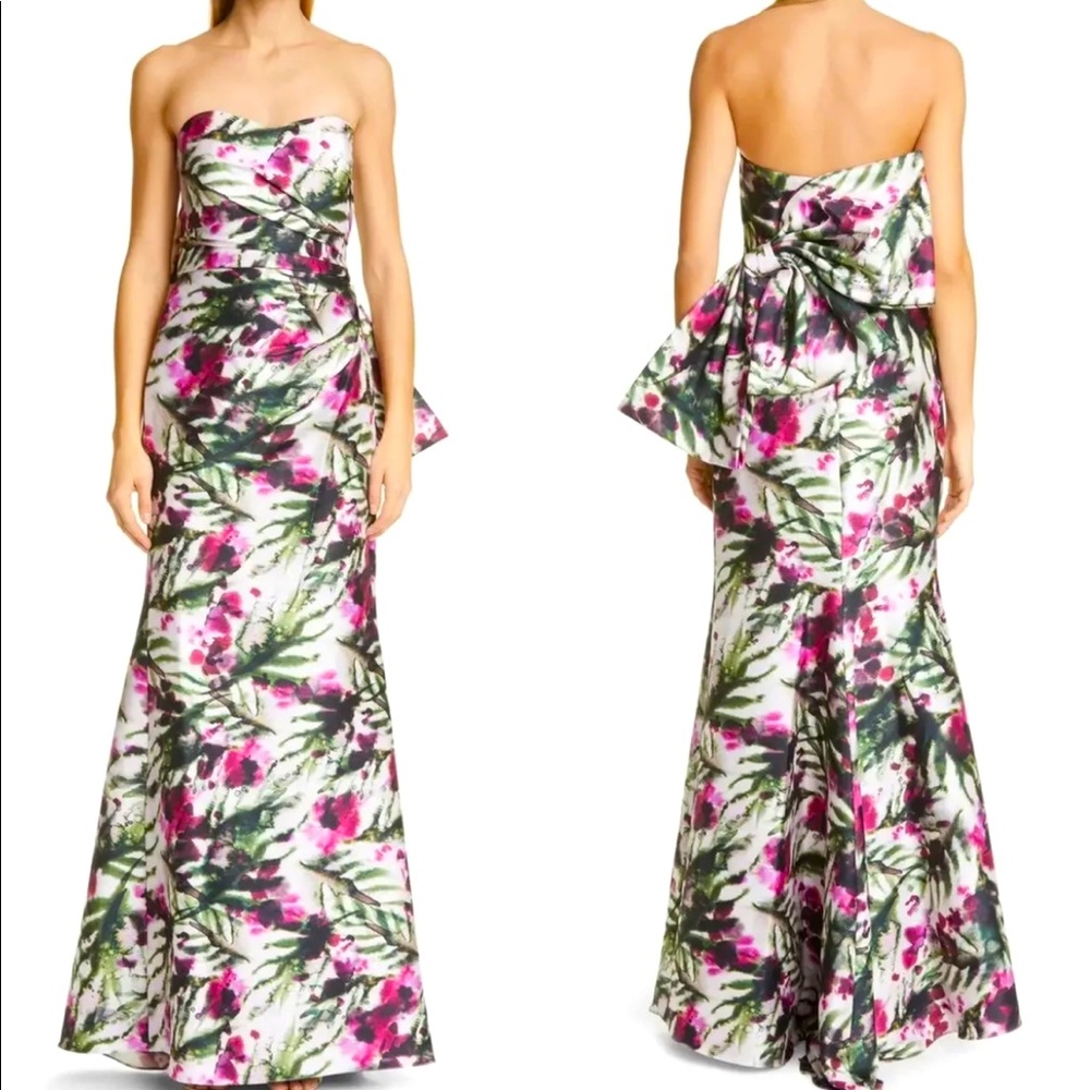 Badgley Mischka gown